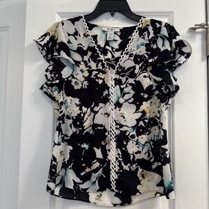 WHBM Floral Lightweight Blouse